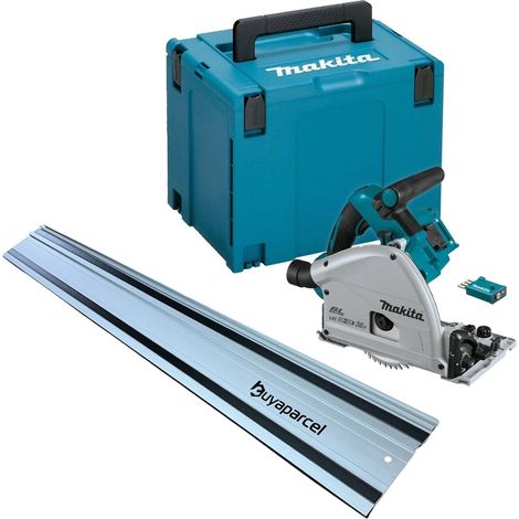 Makita DSP601ZJU 36v Twin 18v Brushless Plunge Saw Wireless 1x1.5m Guide Rail (1/5)