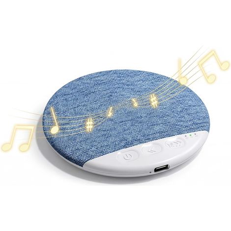 Haut Parleur Oreiller Bluetooth, Mini Enceinte Bluetooth, Enceinte Bluetooth Portable sans Fil, Haut Parleur de Sommeil, avec et Minuterie de Sommeil pour Les Personnes Dormant sur (1/5)