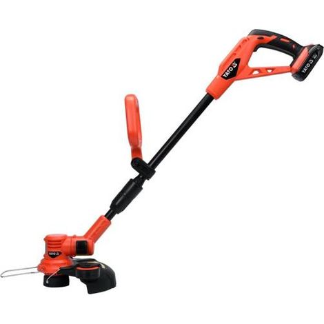 Yato Recortabordes negro y naranja 18V 30 cm (1/4)