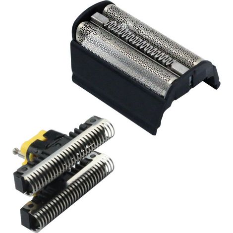 têtes de rasoir électrique remplacement Convient pour Braun 31B, SB505, 31S pour, grille + couteaux (1/4)