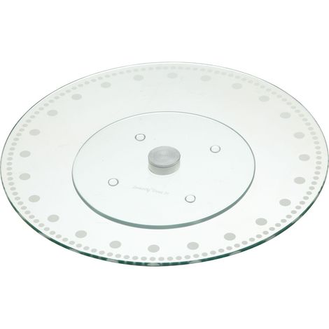 Sweetly Does It Plato Giratorio para Tartas, Caja de Regalo, Vidrio, 30 cm