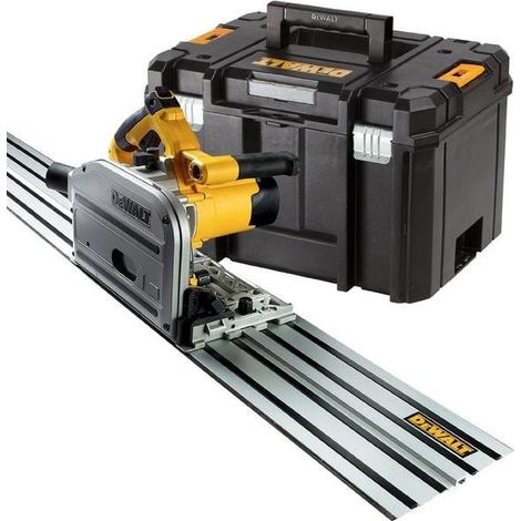 DEWALT ZAGŁĘBIARKA 165mm/1300W DWS520KTR +SZYNA 1,5m TSTAK