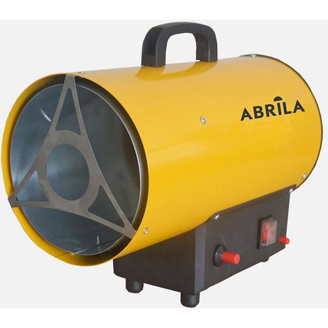 Buse chauffante à gaz propane 15 kW 320 m³/h jaune/noir