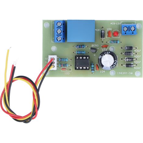 Module de contrôle de niveau d'eau, capteur de débit liquide, interrupteur automatique, régulateur 5V pour réservoir (1/5)