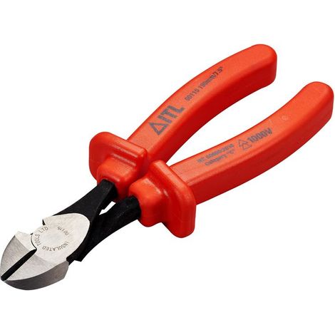 ITL High Leverage Diagonal Cutters - 190mm Insulated Tool