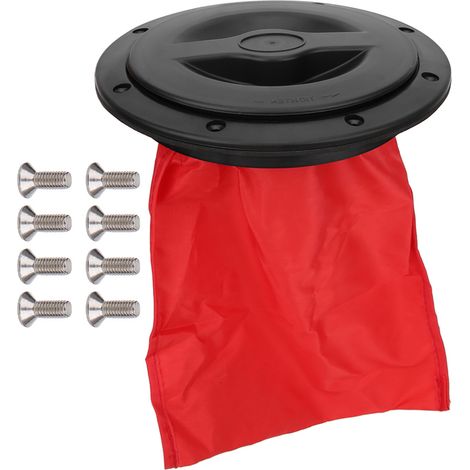Housse de Hatch Étanche Ronde pour Kayak, Couvercle Circulaire avec Sac de Rangement 6 Pouces (1/5)