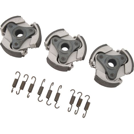 Embrayage centrifuge 3 pièces avec 9 ressorts, augmente la puissance, adaptable pour 52cc mini moto quad dirt bike ATV (1/5)