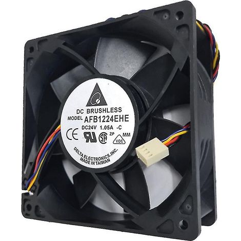 Ventilateur de refroidissement sans balais pour radiateur, pièce détachée 120 x 120 x 38 mm, accessoire silencieux 12 cm (1/4)