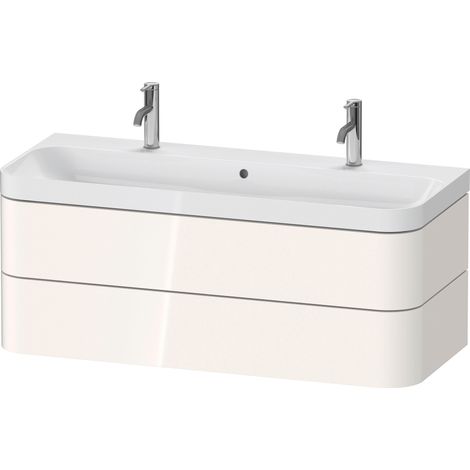 Set c-bonded Duravit Happy D.2 Plus suspendido, 1175x490mm, 2