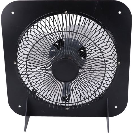 Kit Panneau Solaire 100W Silicium Monocristallin avec Ventilateur Alliage Aluminium 10 Pouces et Support pour Maison pour Animaux Intérieurs (1/5)