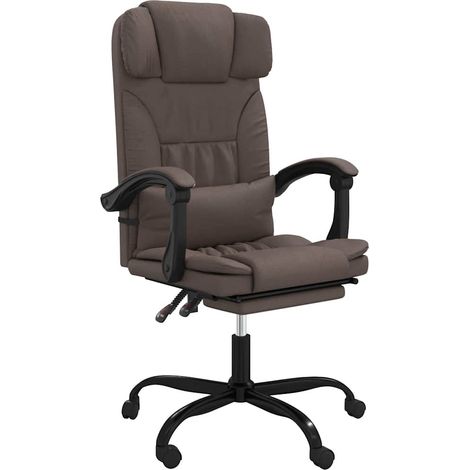 Maison Exclusive - Silla de oficina reclinable cuero sintético ma (1/5)