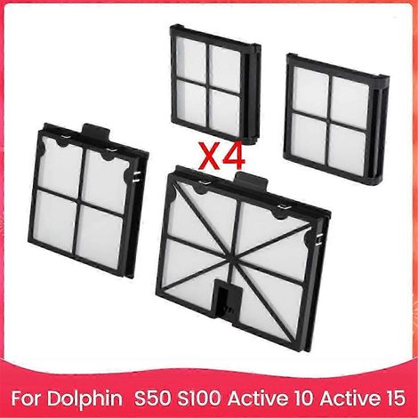 Filtre de rechange ultra fin pour robot nettoyeur de piscine Dolphin Premier S50, S100, Active 10, Active 15 9991468-R4 (1/5)