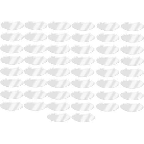 50 Visières Jetables Transparentes pour Protection - Soins du Visage, Maquillage Permanent et Extensions de Cils (1/5)