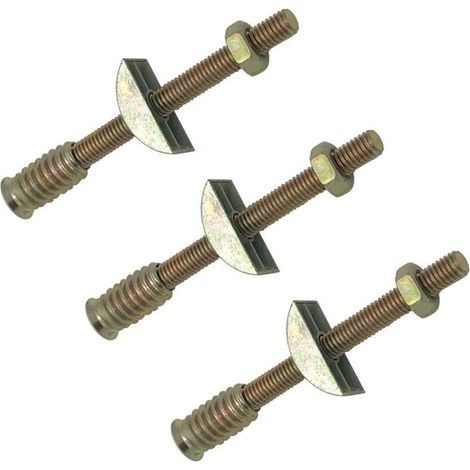 Lot de 6 connecteurs quatre en un pour meubles de placard, panneau M8 x 100 mm, fixations pour assemblage de table et de lit, boulons, écrous, filetages, entretoises en demi-lune (1/4)