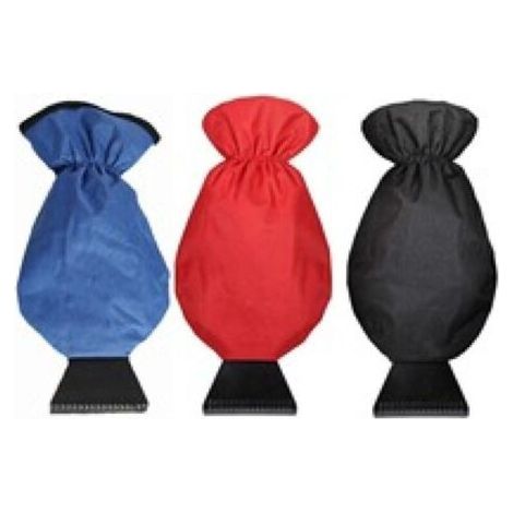3pcs Universal Car Scraper Glove, Warm Insulated Glove with Defroster for Car Truck Windshield, Portable, Waterproof 600D Fabric