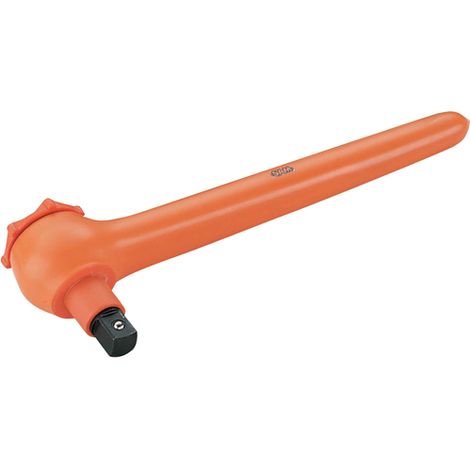 Clé à cliquet carrée,  Isolée,  SAM, 1/2", longueur 255 mm ( Prix pour 1 ) (1/2)