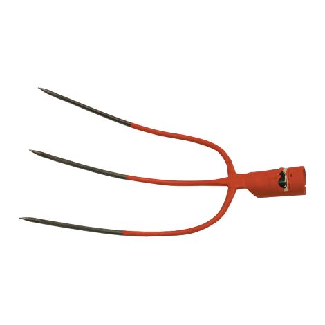 Grange stable de jardin de fourche de pas de foin en acier forgA A 3 dents
