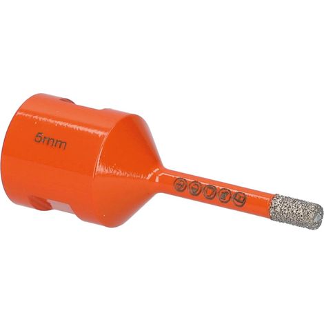 Diamantbohrkrone Special Orange M14 Fliesen, Keramik, Feinsteinzeug 5 mm (1/5)