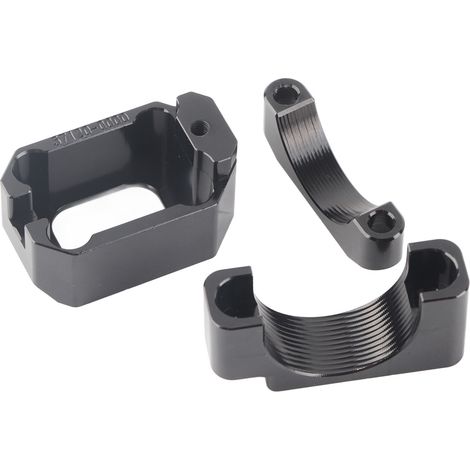 Universelle CNC-gefräste Halterung aus Aluminiumlegierung für Motorrad-Tachometeranzeige (1/5)