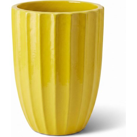 Maceta HUGO 36x50cm amarillo (1/5)