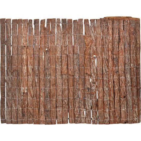 Bark Fence 1000x70 cm vidaXL