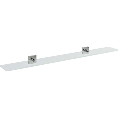 Sapho X-SQUARE - Ablage, Länge 80 cm, Klarglas/Chrom XQ009-17 (1/2)
