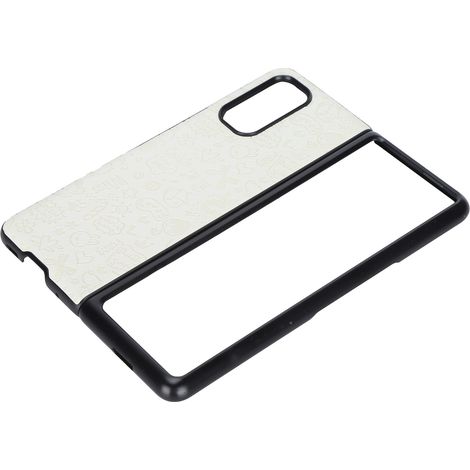 Coque de téléphone à motif Petite Sorcière pour smartphone Xiaomi MIX FOLD, protection blanche