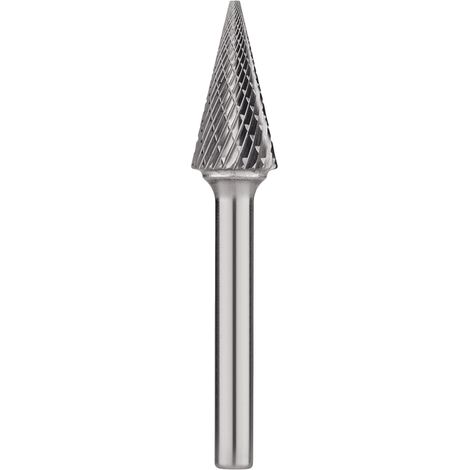 RHODIUS HF M ALPHA, 1 Stück, 9,6 x 16,0 x 6,0 x 64 mm, Alpha Hartmetall-Frässtift Form M (1/3)