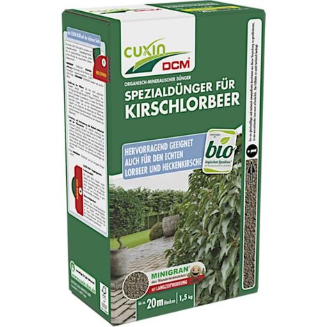 Engrais Cuxin pour laurier-cerise 1,5 kg – Engrais pour haies – Engrais pour laurier-cerise – Engrais pour laurier