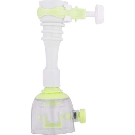 Rallonge Robinet Cuisine Tête de Robinet de Cuisine 360 Pivotant Economiseur D'eau pour Robinet Evier de Cuisine Filtre Extension(13cm-Green) (1/4)