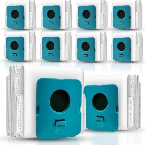 Lot de 10 sacs à poussière pour aspirateur Samsung Custom Jet, référence VCA-ADB953/AA, modèles VS20A95923B/AA, VS20A95923N/AA, VS20A95923W/AA, stations de nettoyage Samsung. (1/5)