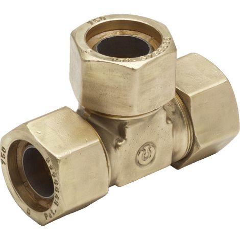 Té réduit inégal PLT TRACPIPE DN20 - DN20 - DN15 mâle 3/4 - BANIDES - 3372001