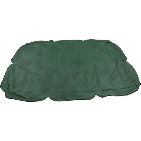 1 Toile pour balancelle, tissu Oxford 210D enduit argenté, imperméable et anti-UV, protection solaire jardin (1/5)
