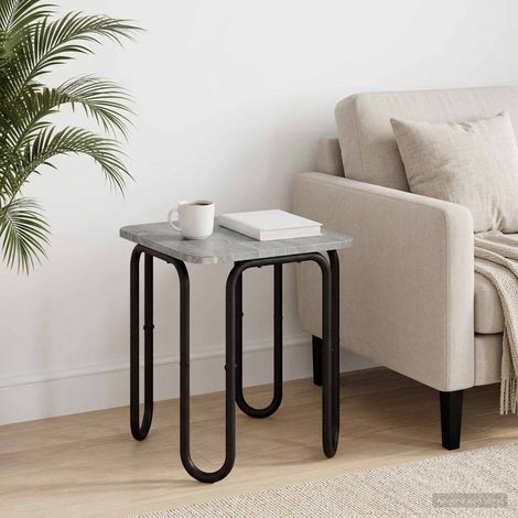 Teenpull – Couchtisch Grau Sonoma 40 x 40 x 45 cm Holzwerkstoff (1/5)
