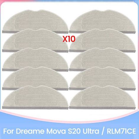10 couleurs : voir photo. Matière : tissu. Compatible avec Dreame Mova S20 Ultra / RL