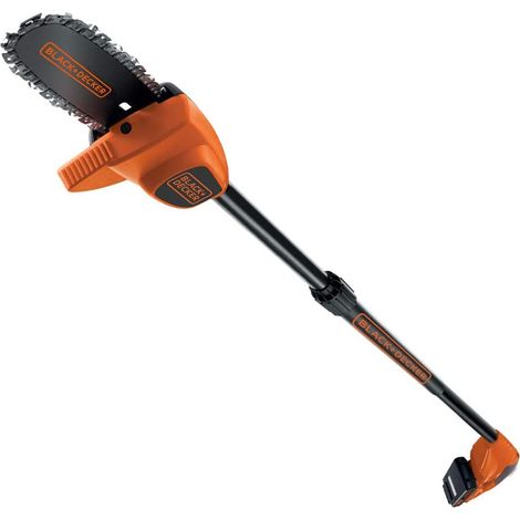Sega da pota telescopica a batteria con asta da 250 cm e barra da 20 cm B+D GPC 1820 L20