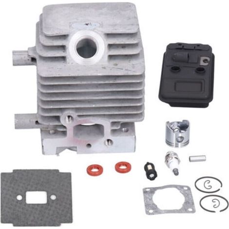Pièces de Rechange pour Tondeuse à Gazon Compatible avec Modèles FS75 FS80 FS85 - Cylindre Silencieux et Joints en Papier - (1/5)