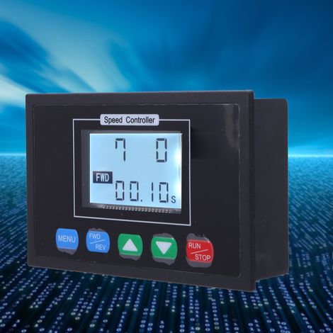 DC-Motorsteuerung, multifunktionaler integrierter Drehzahlregler für Bürstenmotoren, DC 10-55V (1/5)