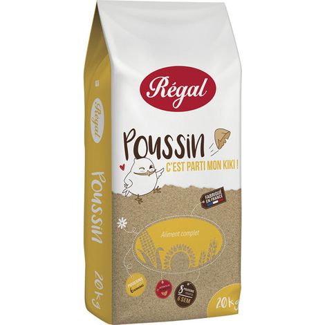 Aliment Poussin Regal 20kg Croissance Optimale Des Jeunes Volailles - Valera