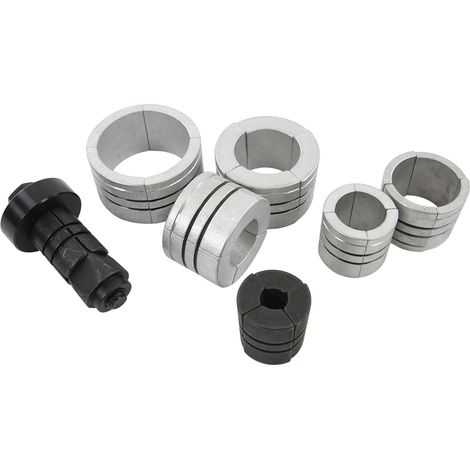 Satz von 7 hydraulischen Auspuffrohraufweitern, universell für Autos und Motorräder, 1-5/8" und 4-1/4" (Lieferung ohne Schmiermittel) (Übergewicht). (1/5)