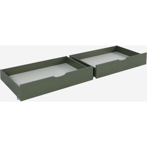 Cajón cama infantil madera de pino, set de 2 (1/5)