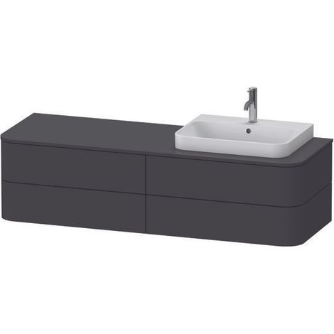 Duravit Happy D.2 Plus Meuble sous-lavabo pour console murale, (1/5)