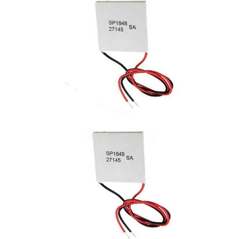 6Pcs 40X40mm Générateur d'énergie thermoélectrique SP1848-27145 Peltier TEG Module (1/3)