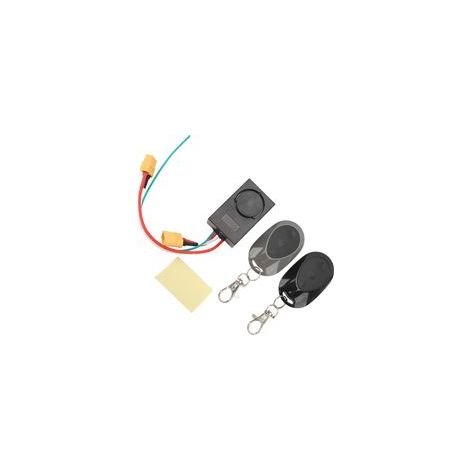 Alarme antivol 115 dB pour trottinette électrique NINEBOT MAX G30 avec 2 télécommandes et interface XT60 36-55 V