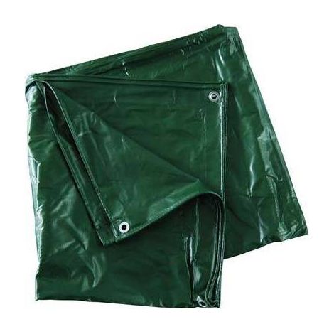 TELONE OCCHIELLATO PVC PESANTE VERDE EFFE