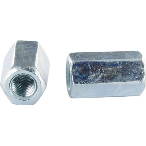Manchon Hexagonal M16X48 Surplat 24 Acier zingué-1 pièce