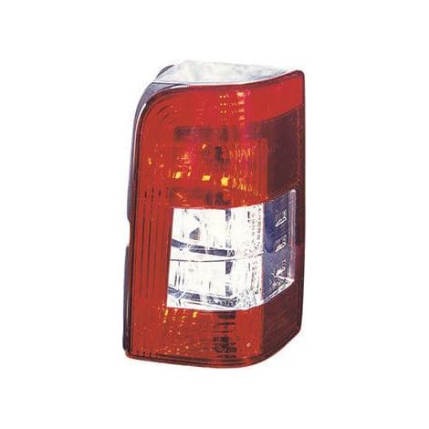 Feu arrière droit rouge/blanc Peugeot Partner 1 porte 2006-2007