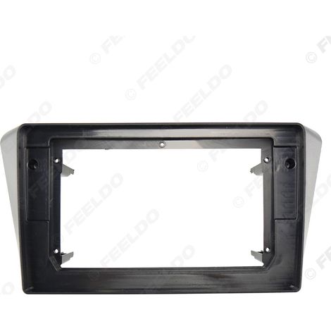 Compatible avec les modèles Peugeot 408 de 2014 à 2018, cadre de navigation grand écran Android, panneau de mise à niveau du système audio, 10,1 pouces.