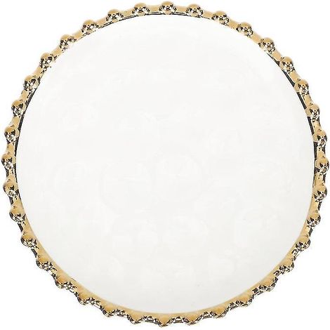 1 assiette ronde pour le petit-déjeuner
