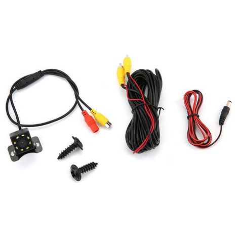 Caméra de recul 8 LED grand angle 170° avec vision nocturne, étanche pour voiture (1/5)